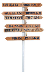 invitation au voyage, panneau indication direction