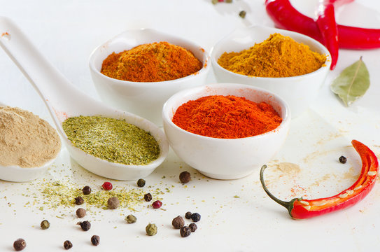 colorful spices