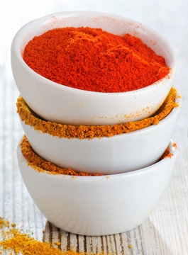 colorful spices