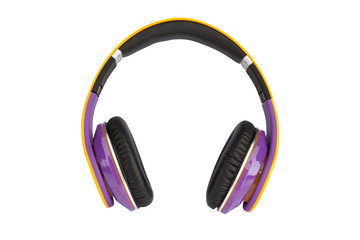 Headphones isolated on a white background