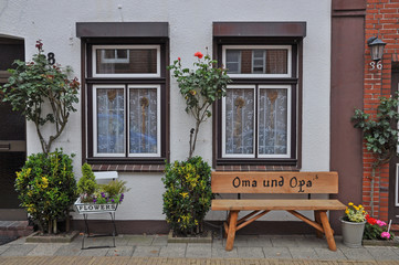 Fototapeta na wymiar Dom w Friedrichstadt