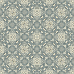 Seamless colorful retro pattern background