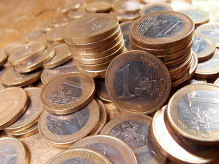 coins on the table