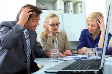 Meeting mit Problemen