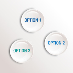 blue round options