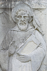 Hunchback bridge. Bobbio. Emilia-Romagna. Italy.