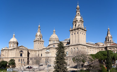 Fototapeta premium National Museum of Catalan Art (MNAC). Catalonia, Spain