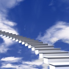 Treppe in den Himmel