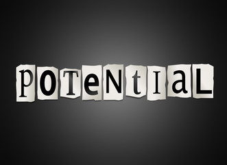 Obraz premium Potential concept.