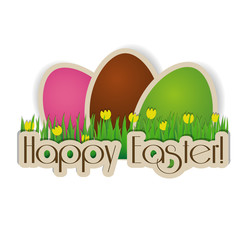 Happy Easter Banner-  Buona  Pasqua