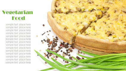 mushroom pie