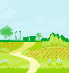 Eco farming - landscapes