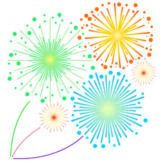 Vector firework