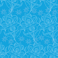 Abstract floral background