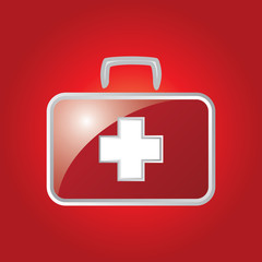 Obraz premium Illustration of a health kit.