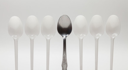 one silver spoon