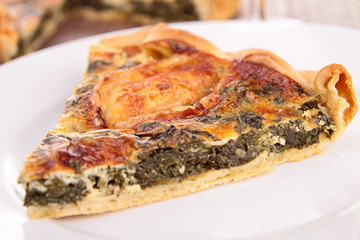 spinach quiche