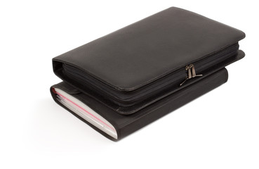 Two different leather diaries