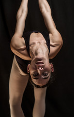 Fototapeta na wymiar ballerina body pose
