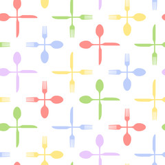 seamless cutlery crosses