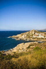 Calvi Town in Corsica island, France