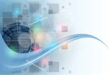 abstract great light futuristic computer technology business ban