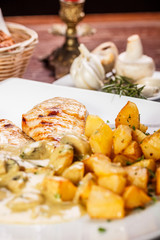 Grilled chicken breast