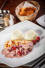 Grilled chicken breast