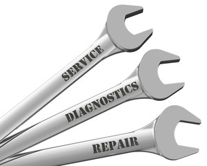 Ключи гаечные. Service, diagnostics, repair
