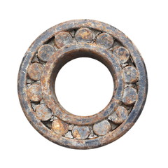 rusty ball bearing