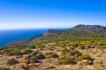Fototapeta na wymiar Cap Corse, Corsica, France
