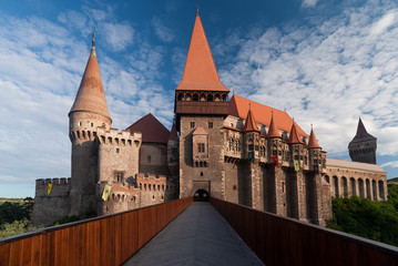 Fototapeta premium Corvin's (or Hunyadi) Castle in Hunedoara, Romania