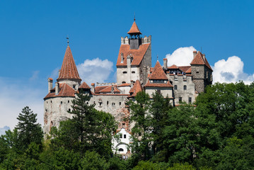 Bran Castle, commonly known as "Dracula's Castle", in Romania