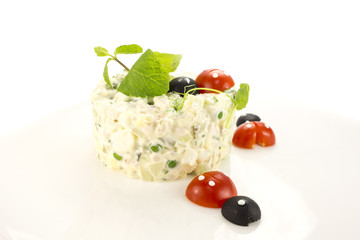 Салат из морепродуктов