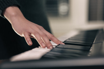 Obraz premium Music practicing