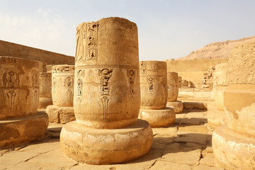 Temple-House Medinet Habu Temple Luxor