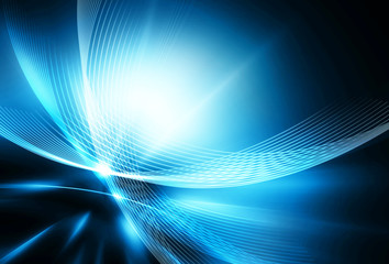 Abstract blue background