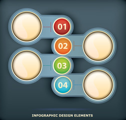 Infographic design element