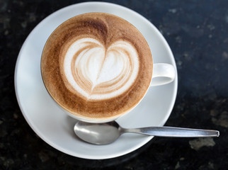 Cup of cappuccino