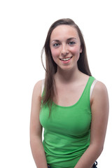 Fototapeta premium Portrait Of Happy Woman