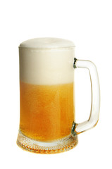 Glass with beer