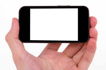 Mobile Phone and Hand