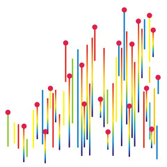 hintergrund streifen mit kreisen
