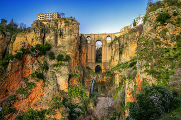 The village of Ronda in Andalusia, Spain
