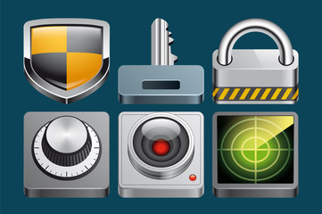 Security  icons