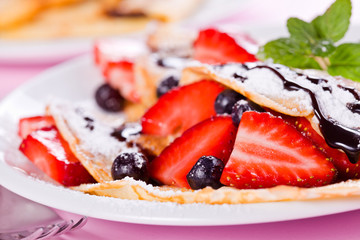 Crepes Close Up
