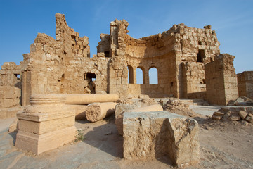 Fototapeta premium Ruins in Russafa, Syria