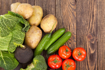 Vegetables assortment