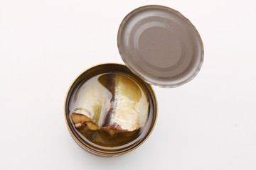 canned fish in oil