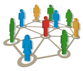 Netzwerk, Organisation, Coaching, Gruppe